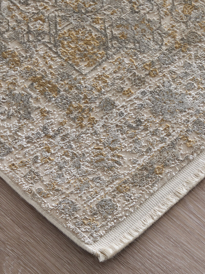 Cadiz 39T0F Beige/Gray 4'10" x 7'10" Rug image number 2