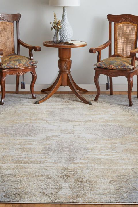 Celene 39L1F Beige/Gray 3'9" x 5'7" Rug