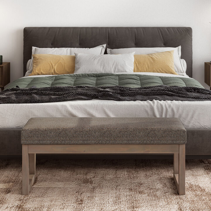 Milltown 44 in Wide Rectangle Large Ottoman Bench