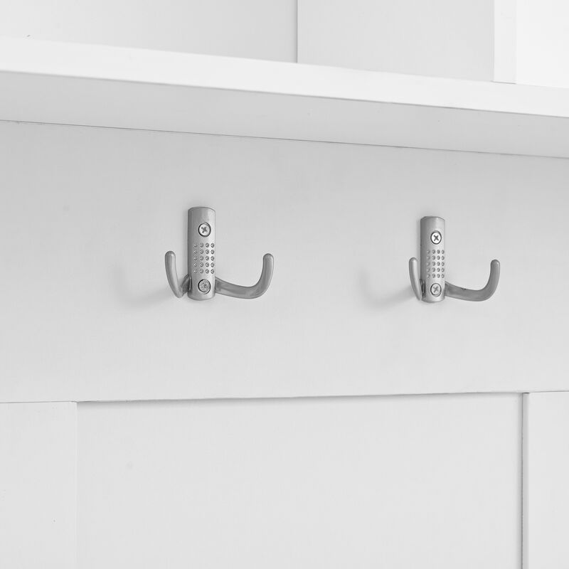 Merax Versatile Coat Rack Hall Tree with Sliding Doors
