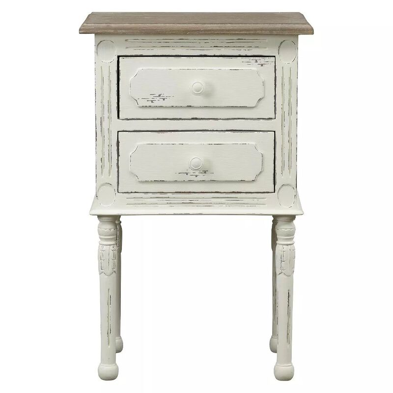 Baxton Studio Anjou Traditional French Accent Nightstand