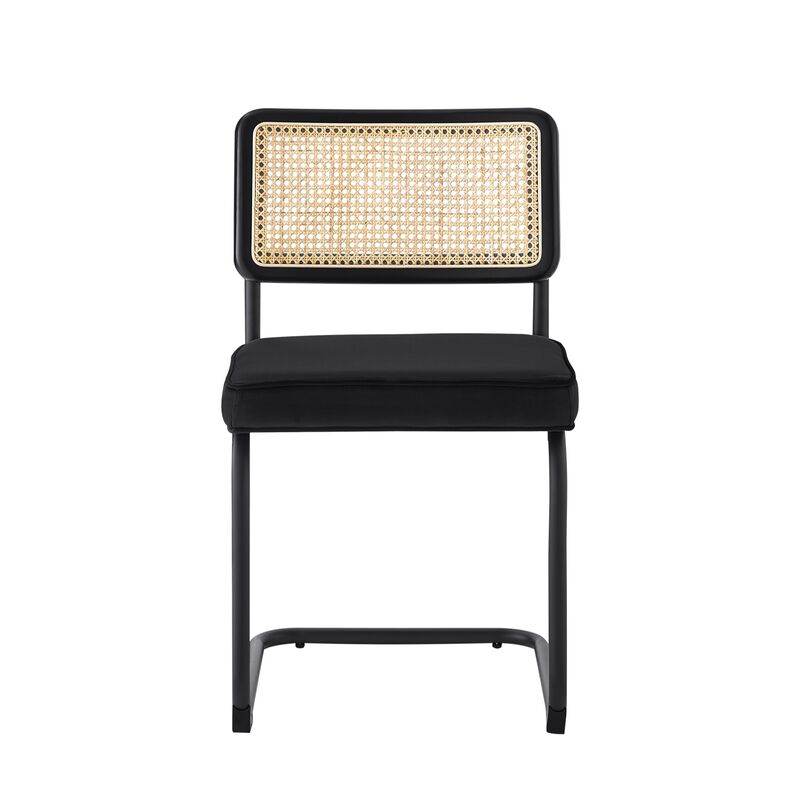 Loft Lyfe Ayman Velvet Dining Chair Seat (Set of 2)