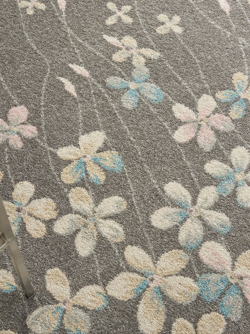 Tranquil TRA04 Gray/Beige 4' x 6' Rug