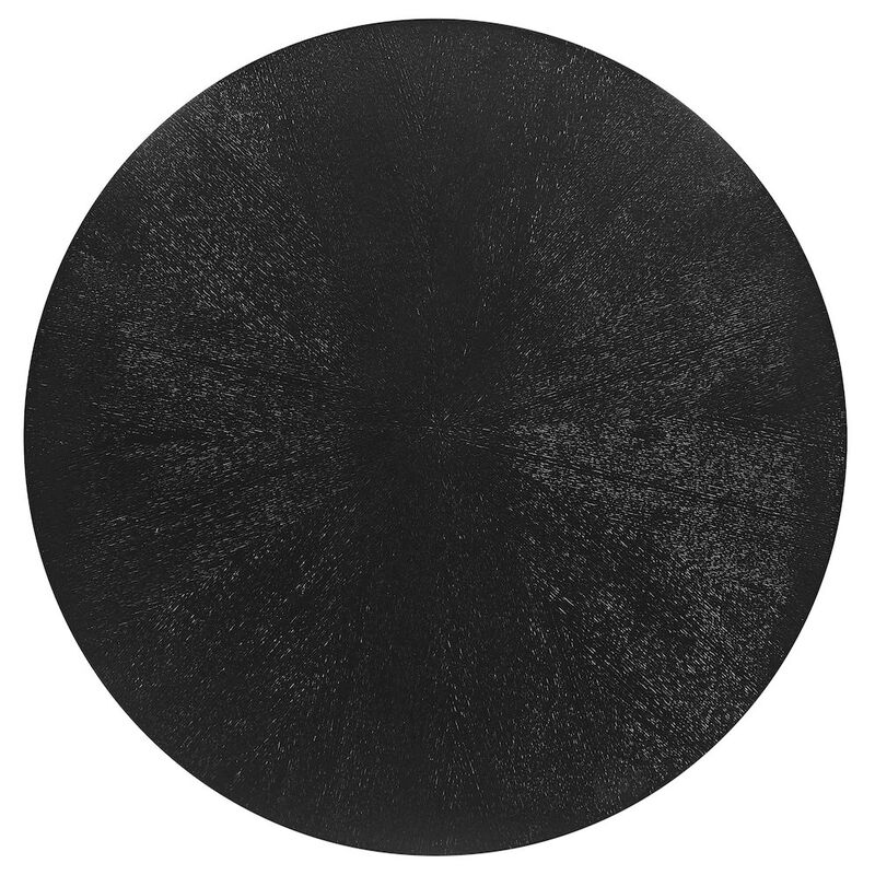 Crossroads 24&rdquo; Round Wood Side Table image number 4