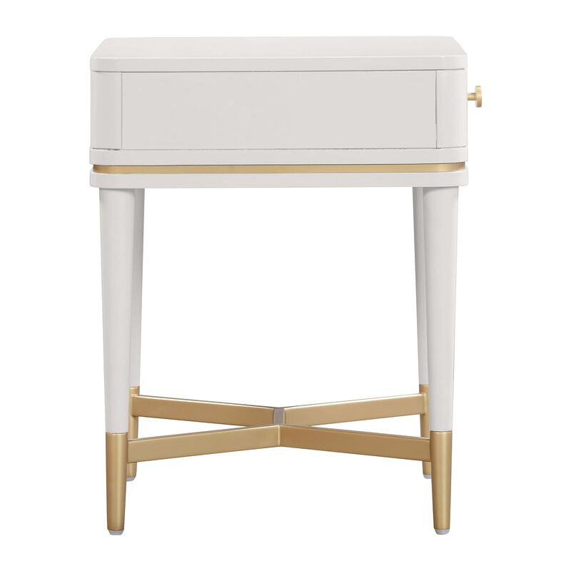 Casafoyer Julieta Cream Nightstand image number 4