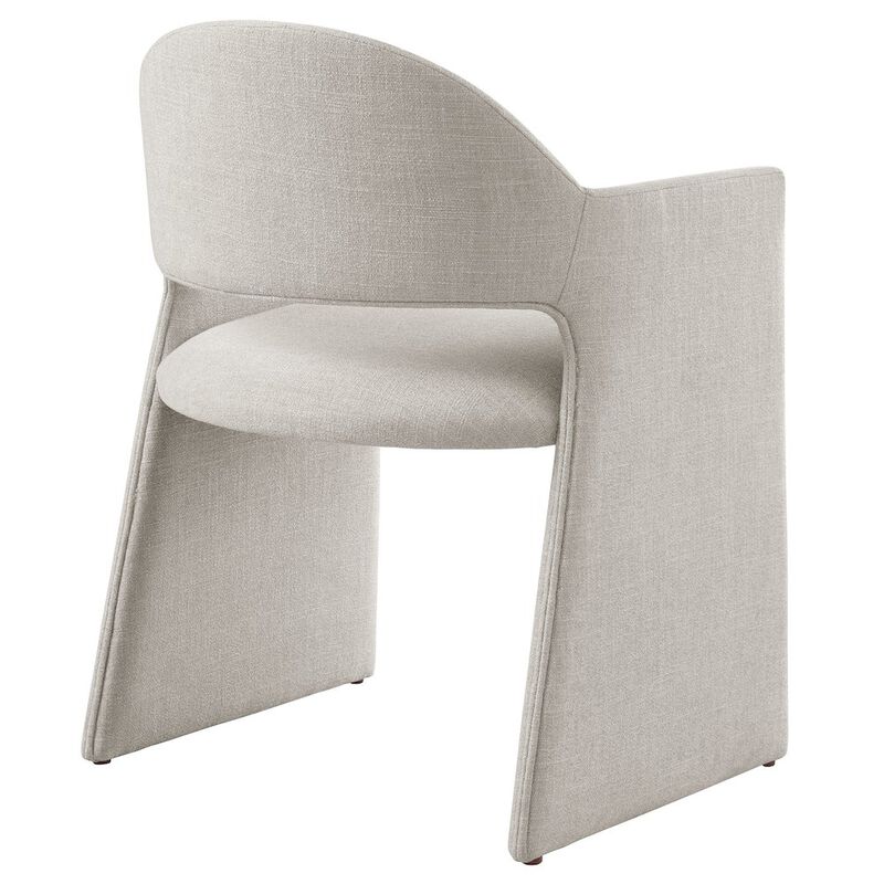 Talia Upholstered Fabric Dining Armchair image number 4