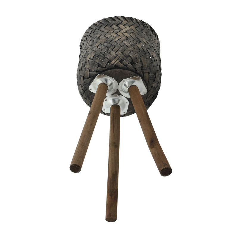 Bamboo Planters on Stands Set