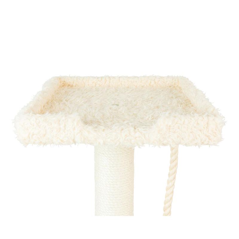 Armarkat Faux Fur Covered Real Wood Cat Scratch Furniture 57 Beige
