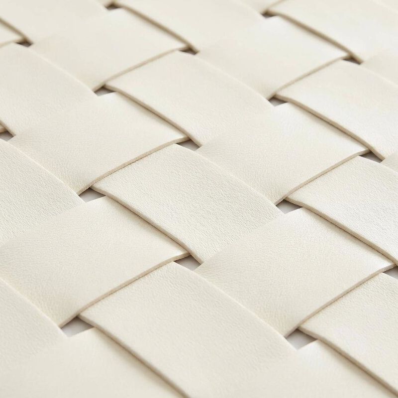 Vegan Leather Full Headboard with TexturedPattern and Durable Build image number 4