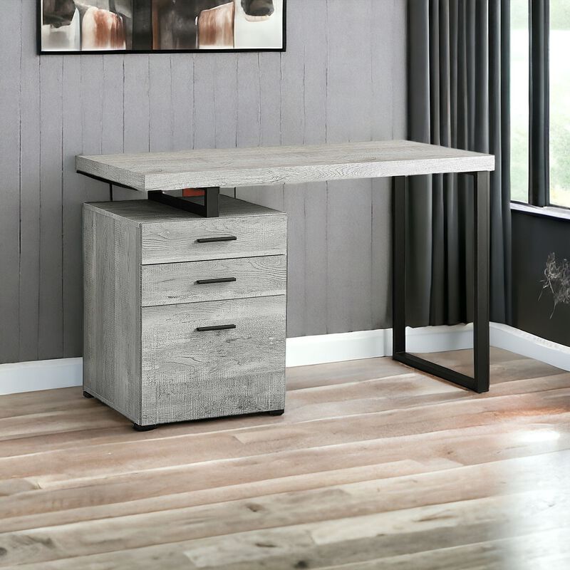 Home Office Computer Desk – 3-Drawer Storage Table for Study or Work