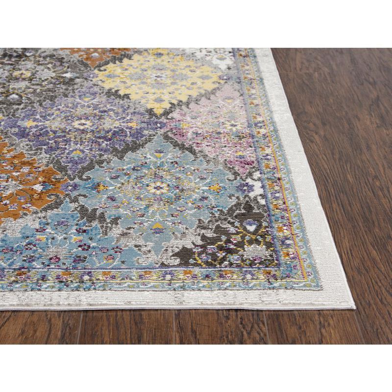 Morocco Neutral 7'6" x 9'5" Power-Loomed Rug
