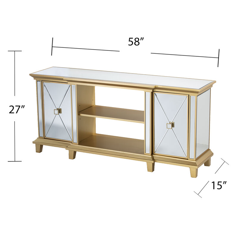 Toulouse Mirrored  Console