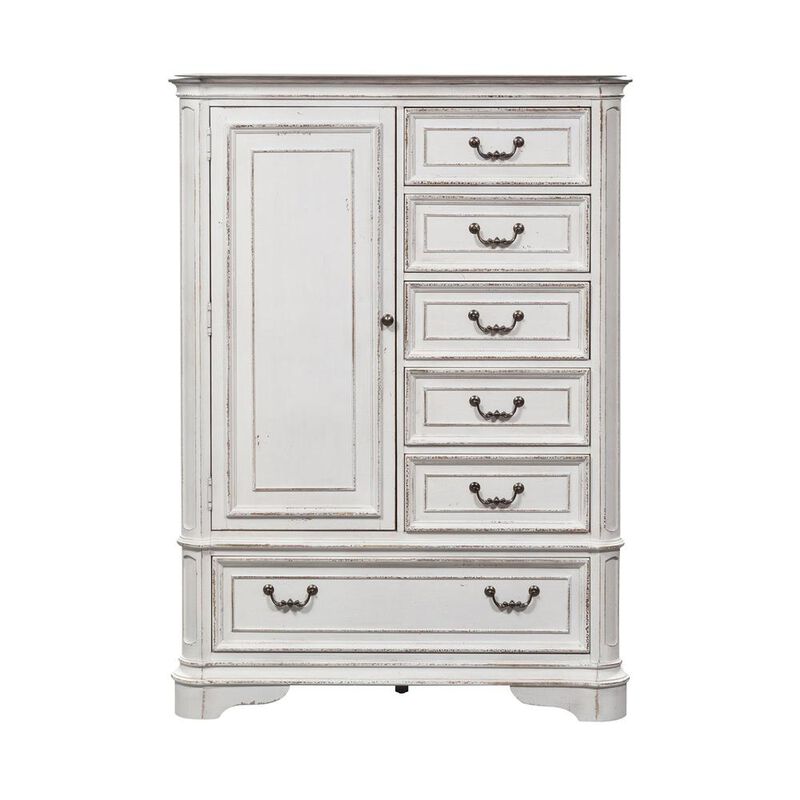 Liberty Furniture Magnolia Manor Master Chest in Antique White image number 0