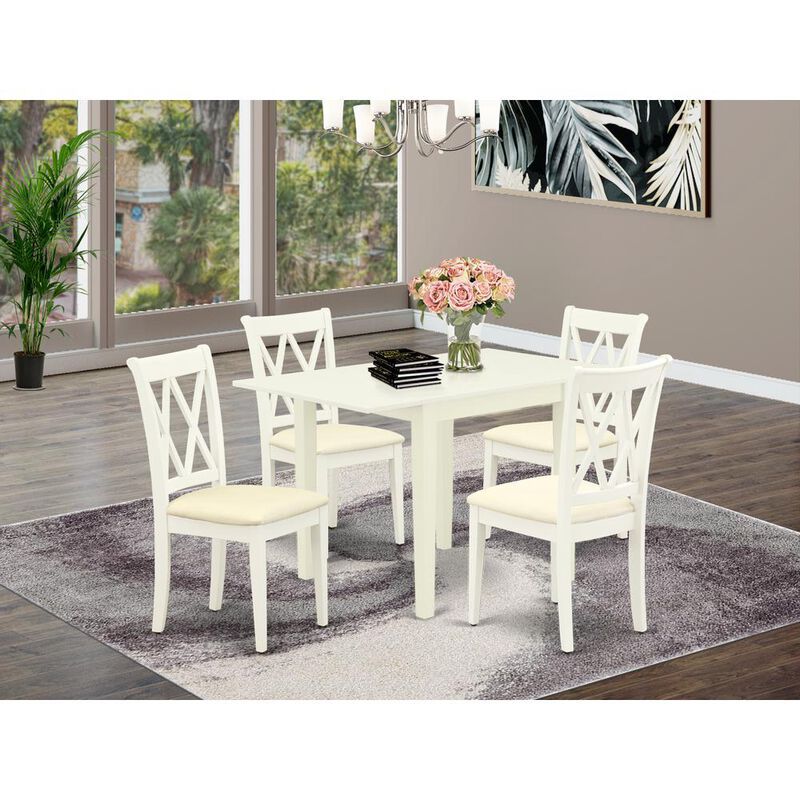 Dining Room Set Linen White