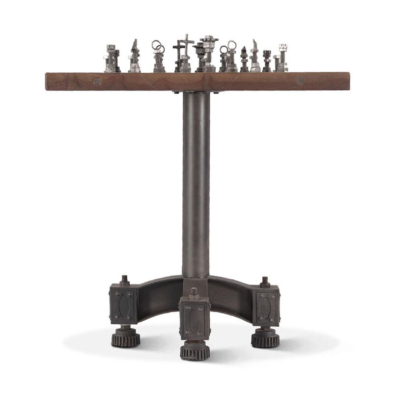 World Interiors Rustic Revival Chess Table image number 3