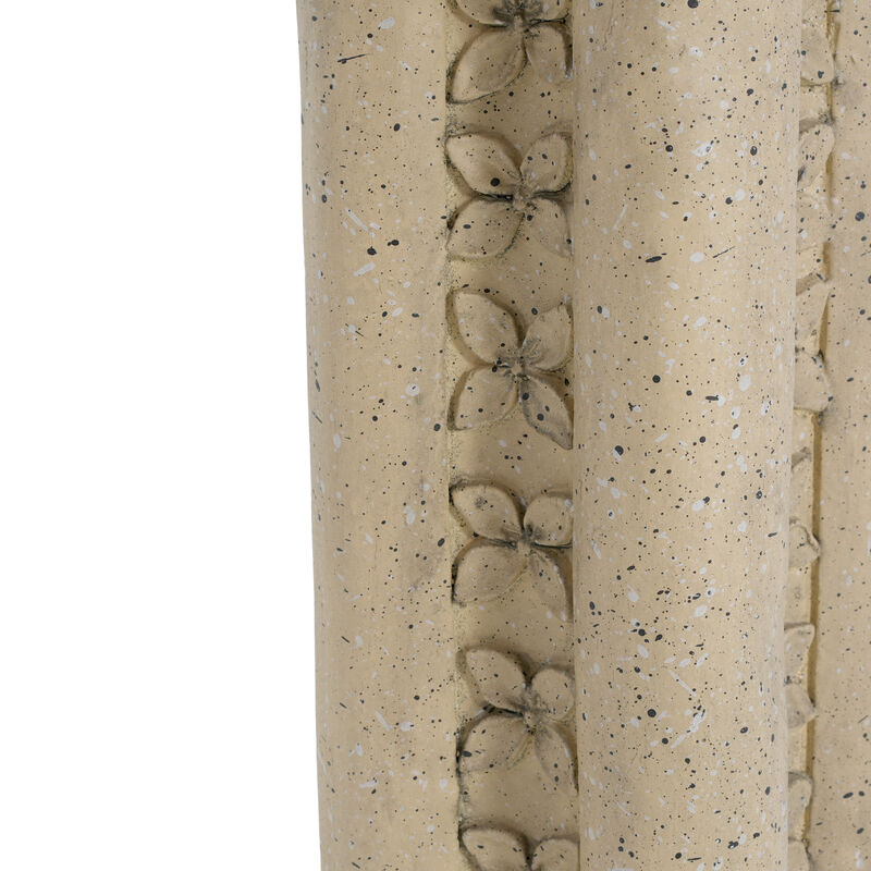 Christopher Knight Home Dorelle Mid-Century Modern Lightweight Concrete Plant Stand image number 6