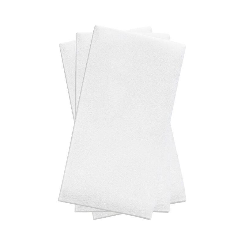 White Linen-Like Premium Paper Buffet Napkins (288 Napkins) image number 2