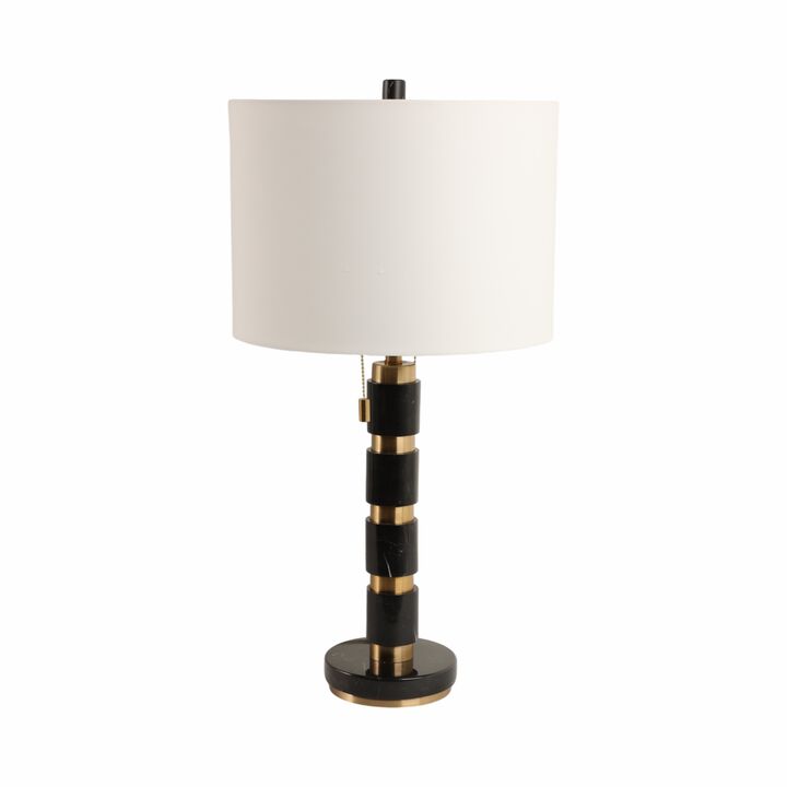 27x14" Stacked Marble Lamp