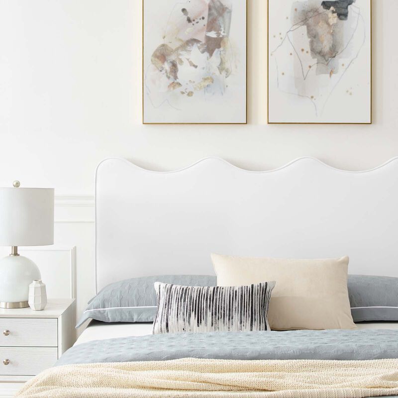 Modway - Current Performance Velvet Full Platform Bed image number 1