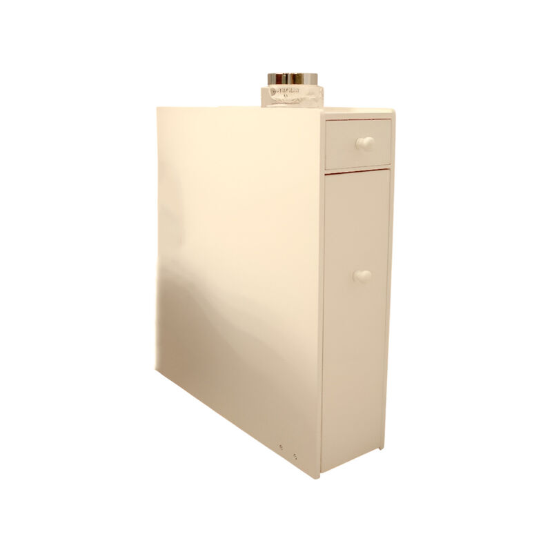 Slim Bathroom Floor Cabinet – Space-Saving Storage Organizer