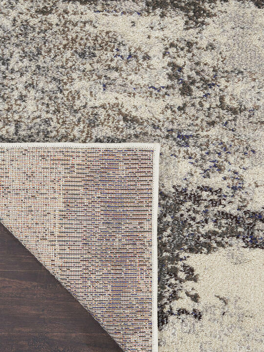 Celestial CES02 Ivory/Gray 3'11" x 5'11" Rug