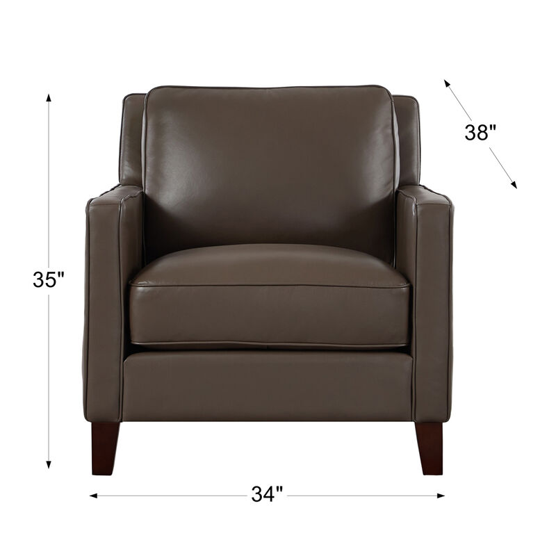 Ashby Top Grain Leather Chair