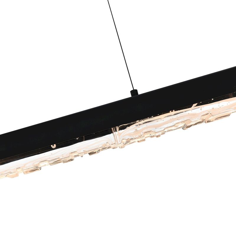 CWI Lighting Valira Integrated LED Black Chandelier