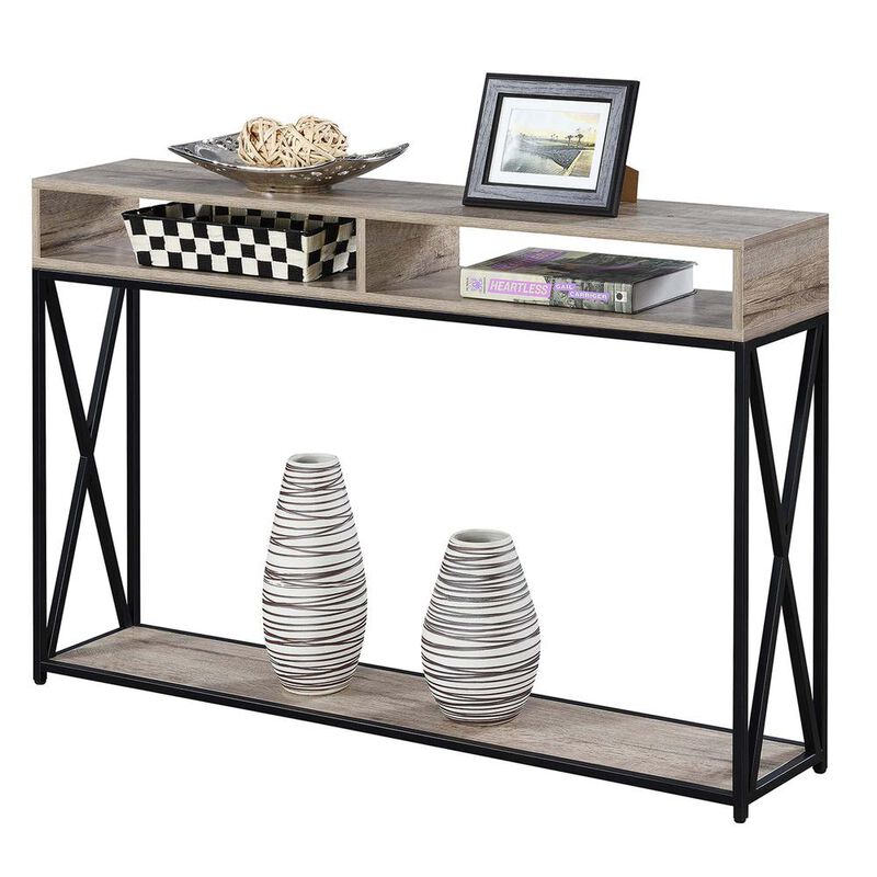 Convenience Concepts Tucson Deluxe 2 Tier Console Table