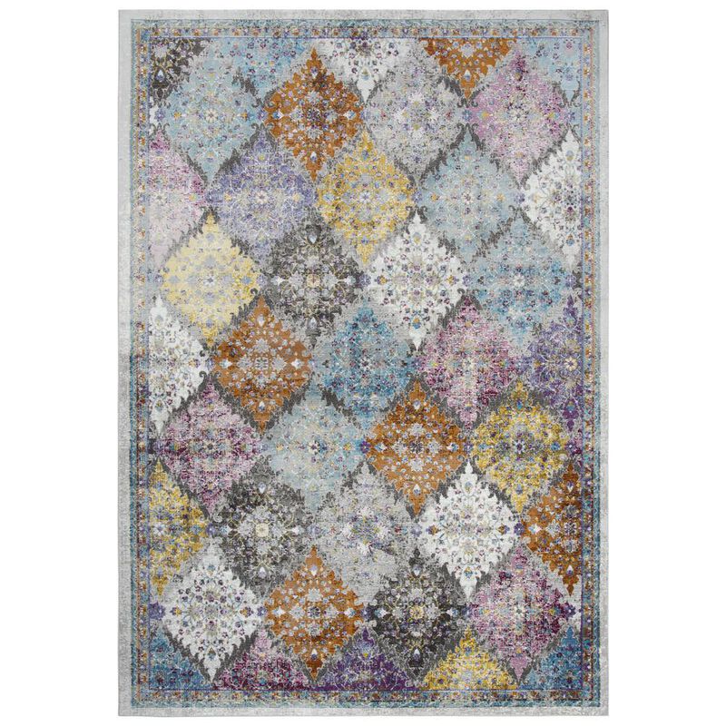 Morocco Neutral 7'6" x 9'5" Power-Loomed Rug