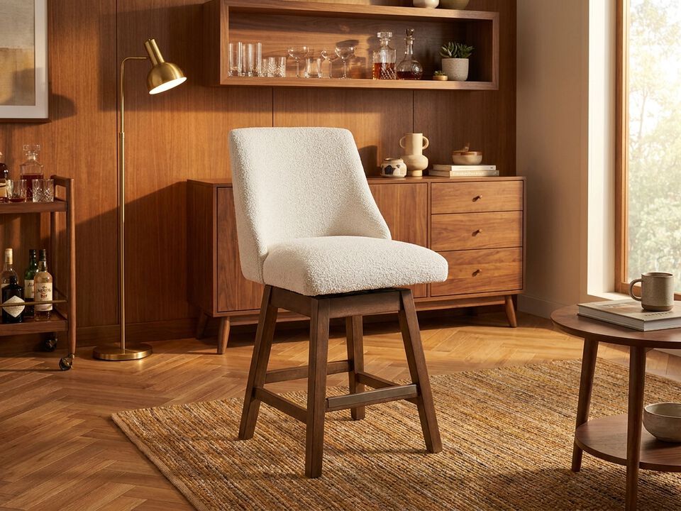 Cabalynn Swivel Counter Stool