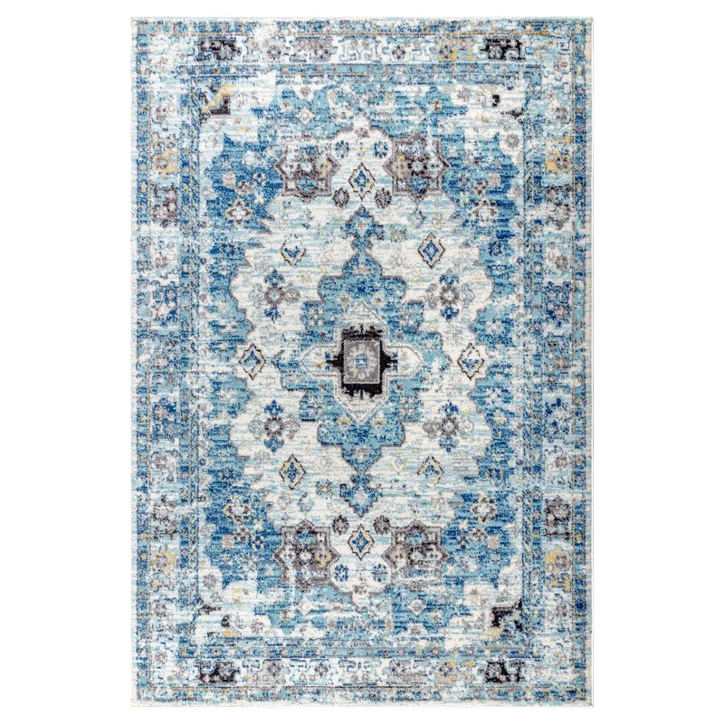 Modern Persian Boho Vintage Medallion Area Rug