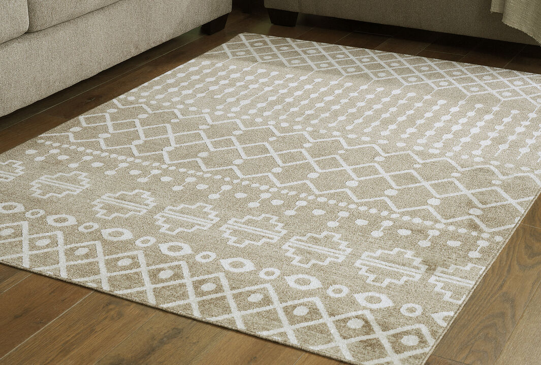 Bunchly Washable 4'11" x 7'2" Rug