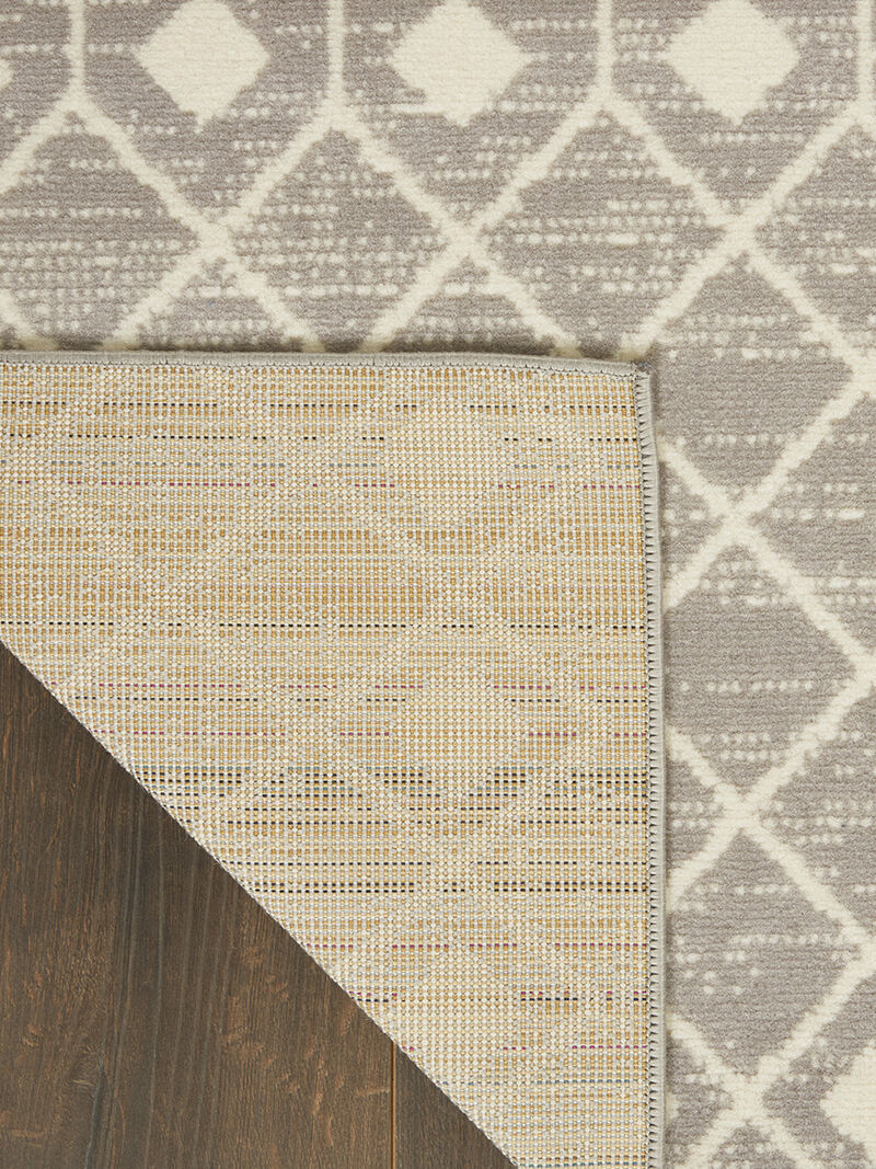 Grafix GRF37 Gray 3'9" x 5'9" Rug