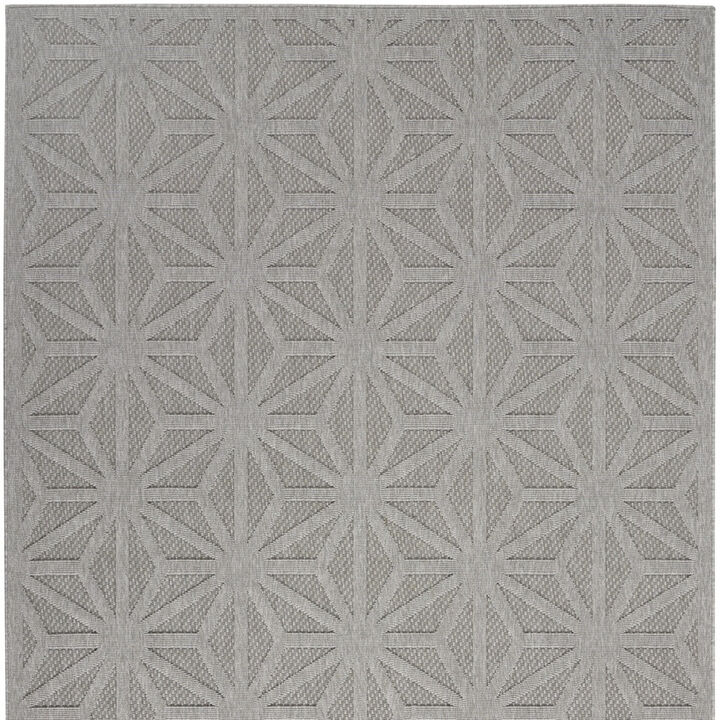 HomeRoots Geometric Indoor Outdoor Area Rug