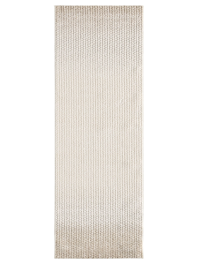 Composure Monument Cream 2'8" x 8' Runner Rug image number 0