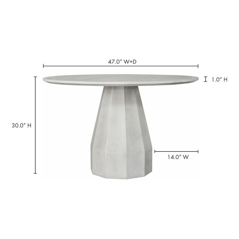 Moe's Home Collection Templo Outdoor Dining Table