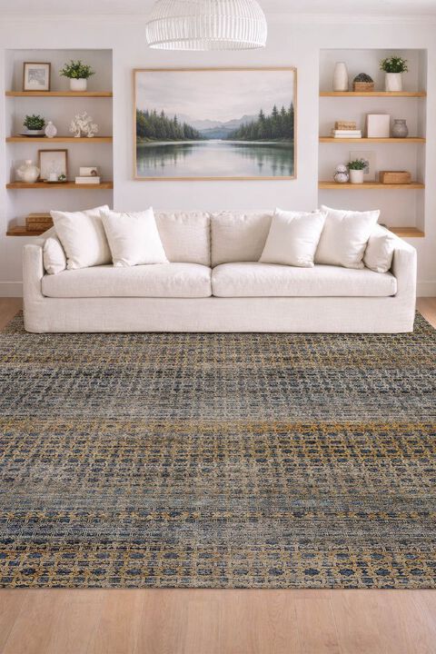 Vico VC5 Navy 9' x 12' Rug