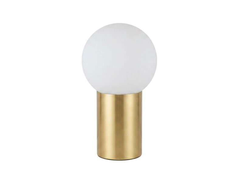 LED USB Port Modern Brass Desk Lamp For Living Room Bedroom Office image number 0