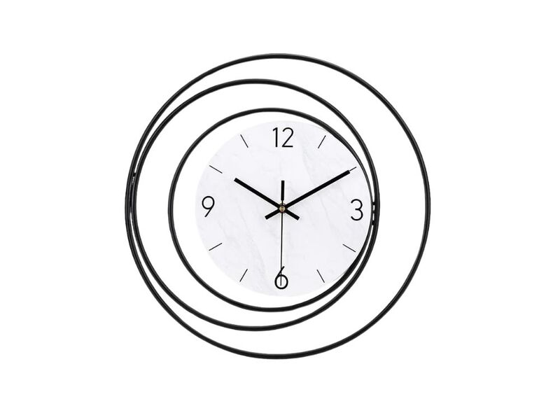 16" Decorative Wall Clock - Silent Non-Ticking Quartz Battery Operated for Living Room & Kitchen image number 0