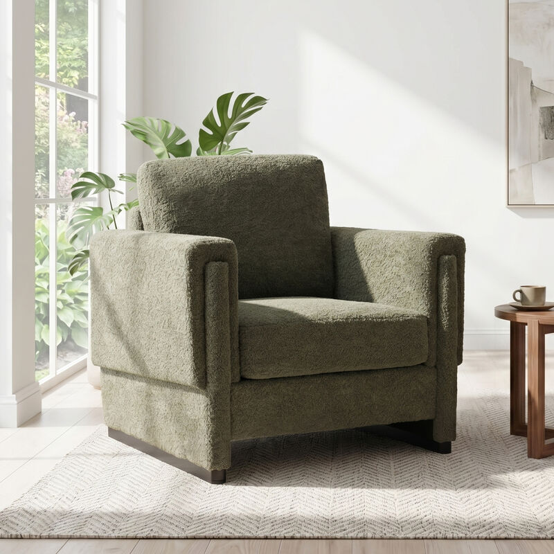 Laxrut Upholstered Accent Armchair image number 1