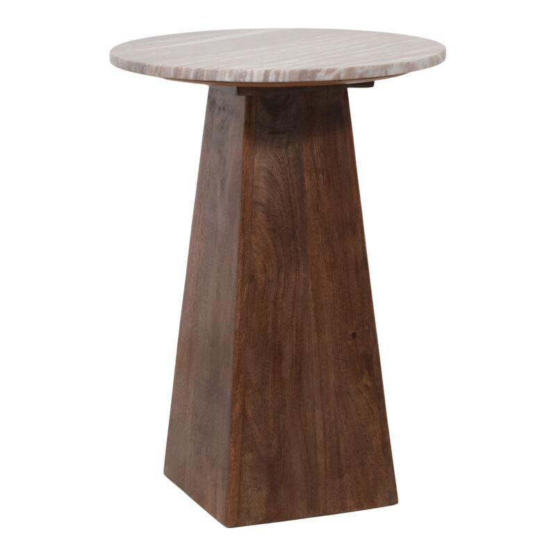 Triangular Base Accent Table image number 0