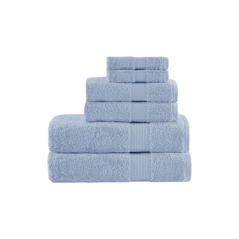 Gracie Mills Emeric 6-Piece Organic Cotton Towel Set