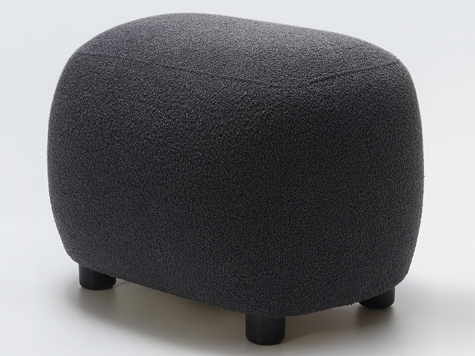 Elmer Bouclé Ottoman