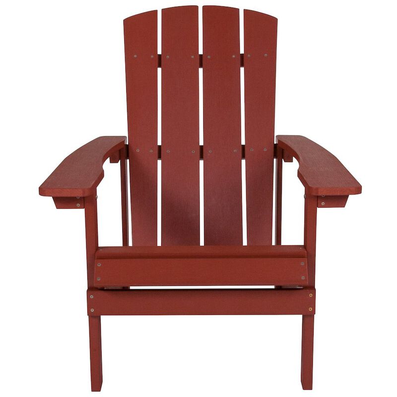 Commercial All-Weather Poly Resin Wood Adirondack Chair image number 6