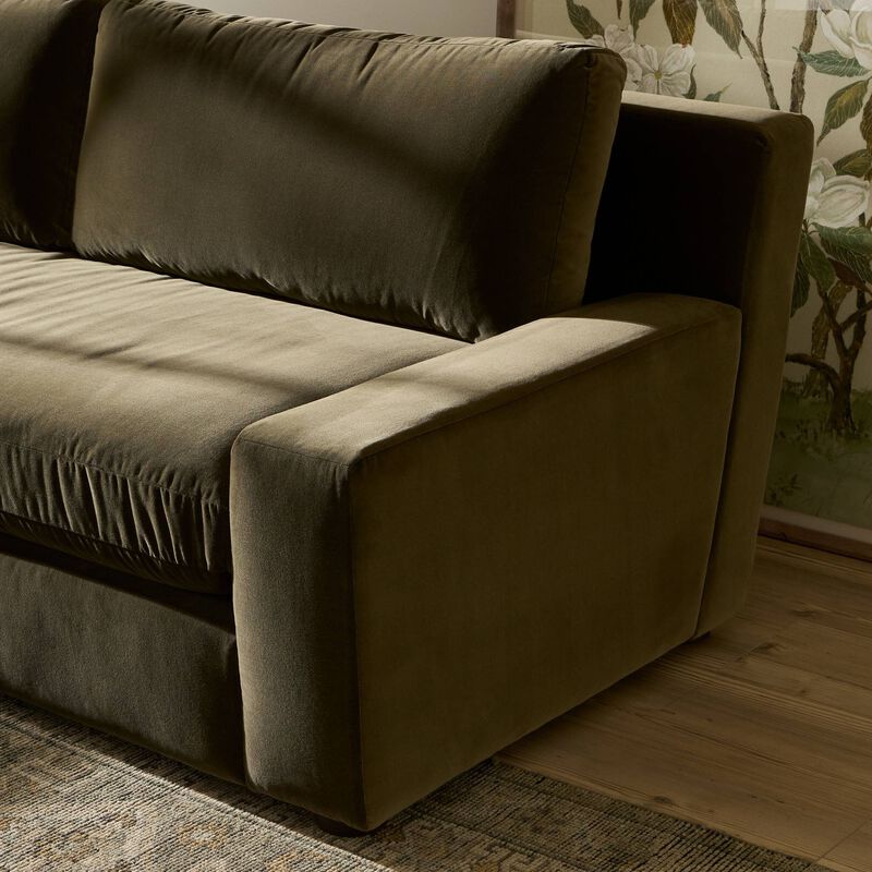 Yelena Surrey Olive 3-Piece Sectional image number 4