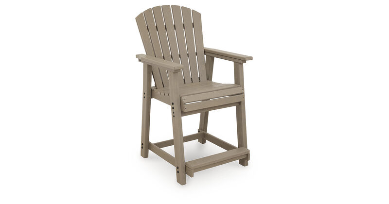 Sandy Dune Outdoor Counter Height Bar Stool (Set of 2) image number 3
