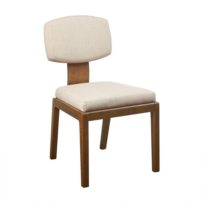 Gracie Mills Saniyah Modern Elegance Upholstered Dining Chairs - Set of 2 image number 2