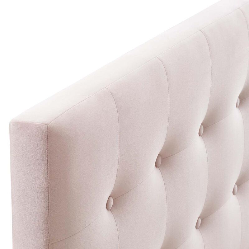 Emily Biscuit Tufted Performance Velvet Queen Headboard image number 4