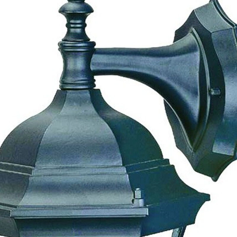 Outdoor Hanging Carousel Lantern Wall Sconce &ndash; Weather-Resistant Wall Light for Patio