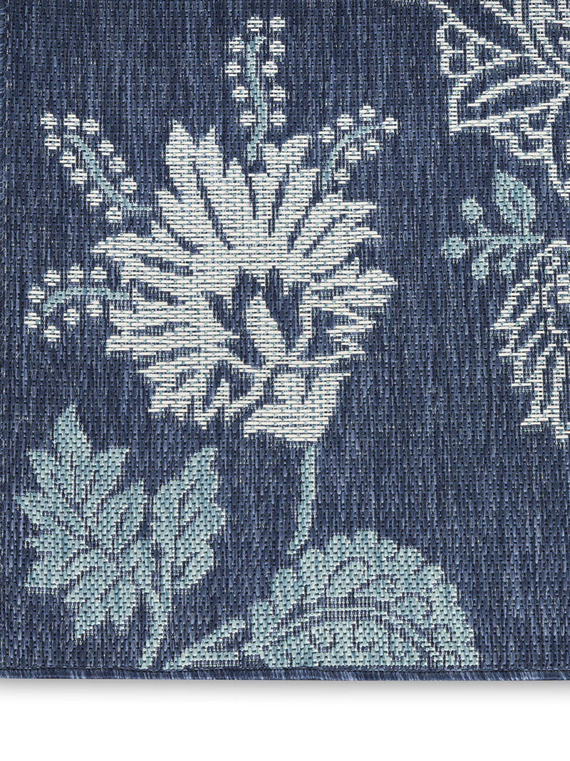 Garden Oasis GOA03 Navy 8' x 10' Rug